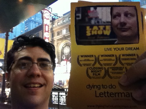 Biagio messina rain dying to do letterman chicago